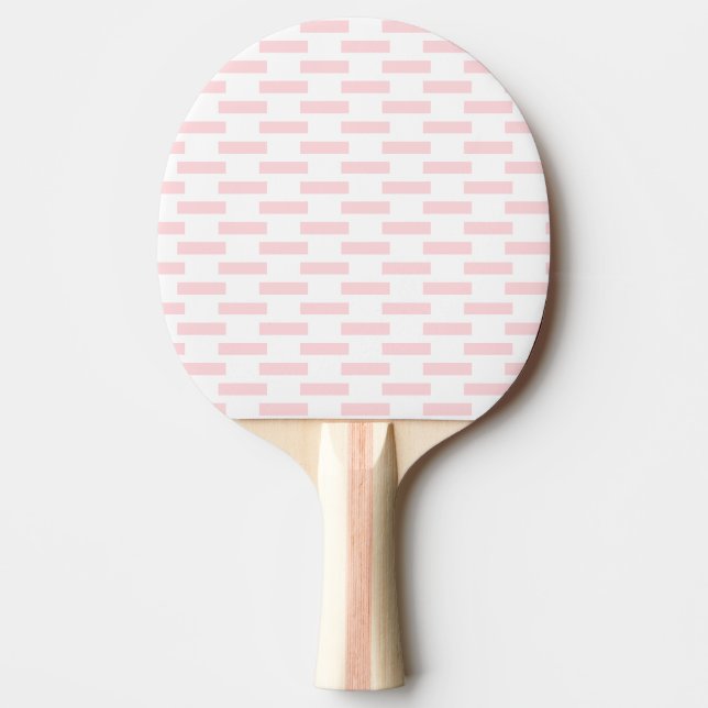Pala De Ping Pong Ping Pong Paddle Pink & White Stripe (Anverso)