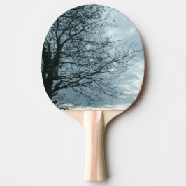 Pala De Ping Pong Ping Pong Paddle, Red Rubber Back