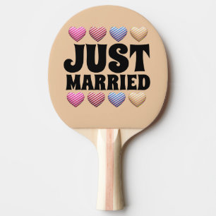 Pala De Ping Pong Ping Pong Paddle, regalo de Boda, recién casado