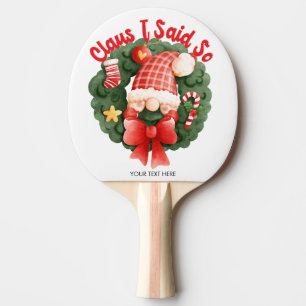 Pala De Ping Pong Ping Pong Paddle Retro Vintage Navidad