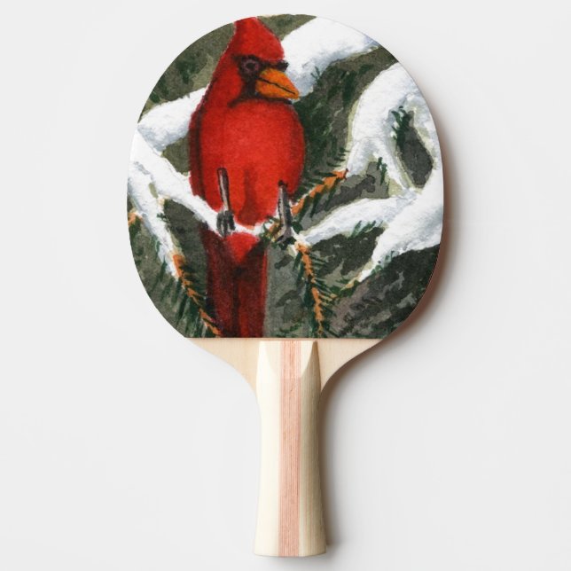 Pala De Ping Pong Ping Pong Paddle "Rojo" (Anverso)