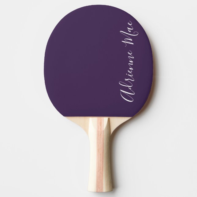 Pala De Ping Pong Ping Pong Paddle simplemente personalizado (Anverso)