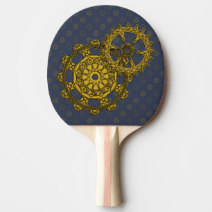 Pala De Ping Pong Ping Pong Paddle tejido con reloj