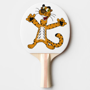 Pala De Ping Pong Ping Pong Paddle. Tigre.