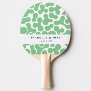 Pala De Ping Pong Ping Pong Paddle verde personalizado