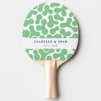 Pala De Ping Pong Ping Pong Paddle verde personalizado