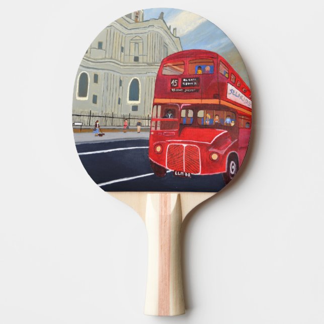 Pala De Ping Pong Ping Pong Paddles de Londres (Anverso)