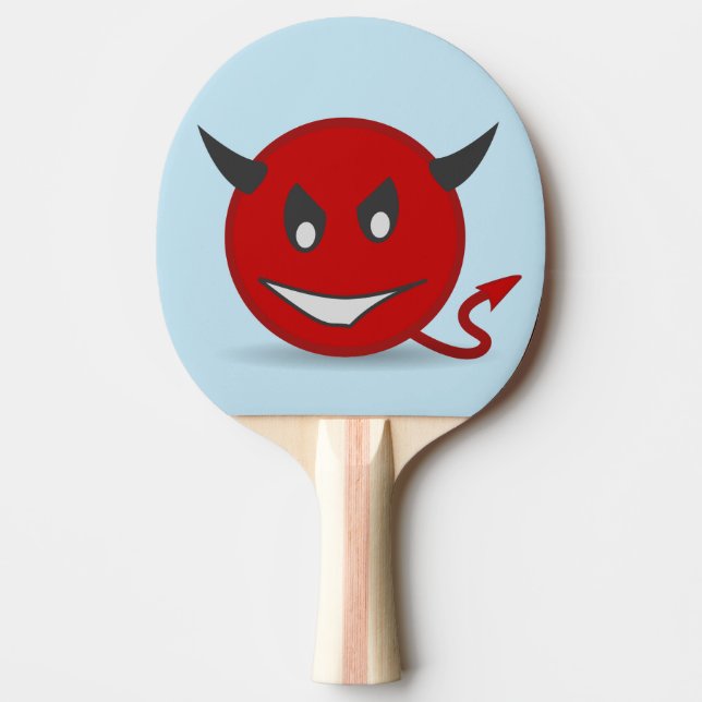PALA DE PING PONG PING PONG PADDLES, PERSONALIZADO DEVIL (Anverso)