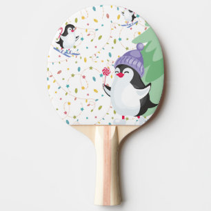 Pala De Ping Pong Pingüino