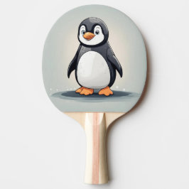 Pala De Ping Pong Pingüino adorable