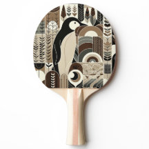 Pingüino De Marfil De Taupe Mocha En Plantas Fores