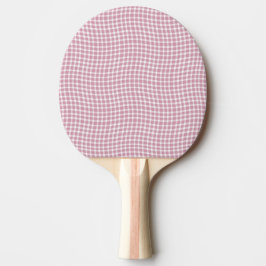 Pala De Ping Pong Pink White Plaid Checker Seamless Pattern