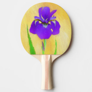 Pala De Ping Pong Pintado de iris morado - Perro original curado A