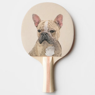 Pala De Ping Pong Pintura de Bulldog francés (Sable) - Cuto original