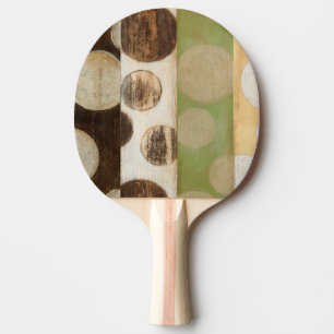 Pala De Ping Pong Pintura de madera del panel del tono de la tierra