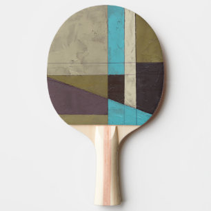 Pala De Ping Pong Pintura minimalista de Contemporay con color
