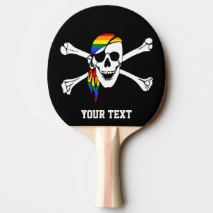 Pala De Ping Pong Pirata del orgullo