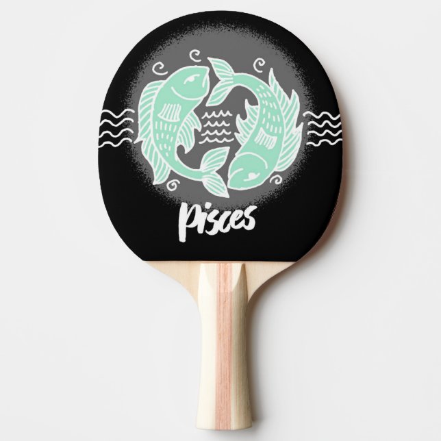 Pala De Ping Pong Pisces Zodiac (Anverso)