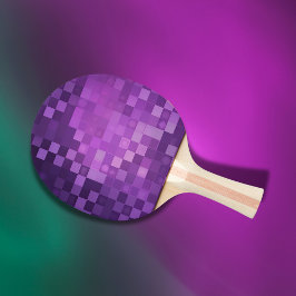 Pala De Ping Pong Pixel púrpura |