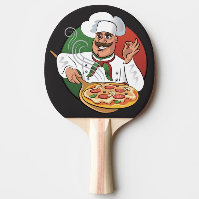 Pala De Ping Pong Pizza Chef (Anverso)