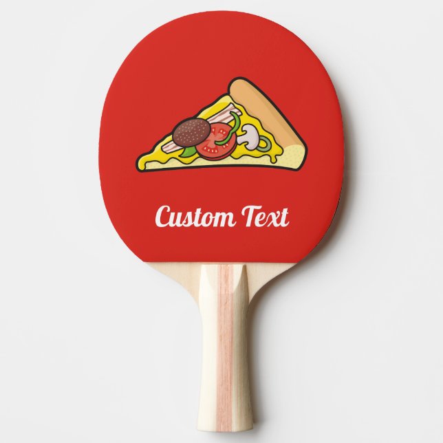 Pala De Ping Pong Pizza Slice (Anverso)