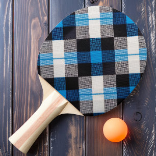 Pala De Ping Pong Placa azul cielo