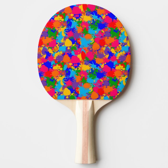 Pala De Ping Pong Placa de pintura (Anverso)