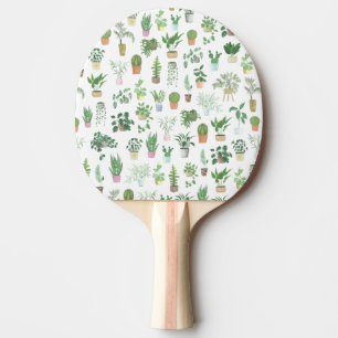 Pala De Ping Pong Plantas plantadas y patrones de macetas