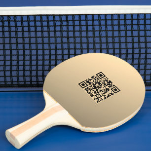 Pala De Ping Pong Plantilla de código QR editable instantáneamente  