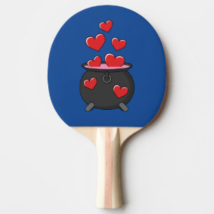 Pala De Ping Pong Poción de amor de corazón