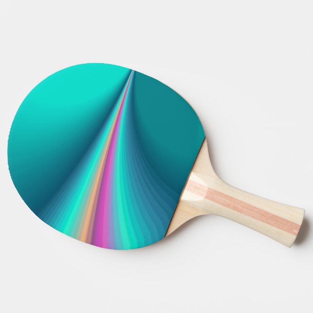 Pala De Ping Pong Poder de la turquesa (Reverso)