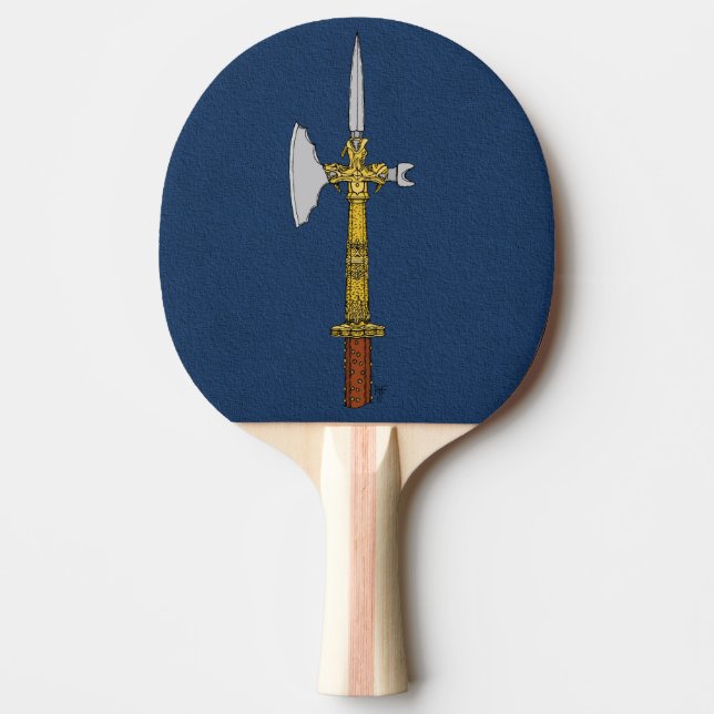 Pala De Ping Pong Polaxe de Eduardo IV (Anverso)