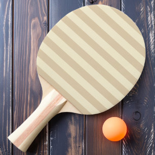 Pala De Ping Pong Polo Rayado Color Duna de Arena