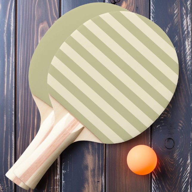 Pala De Ping Pong Polos de rayas y lisos Dust Sage (Subido por el creador)