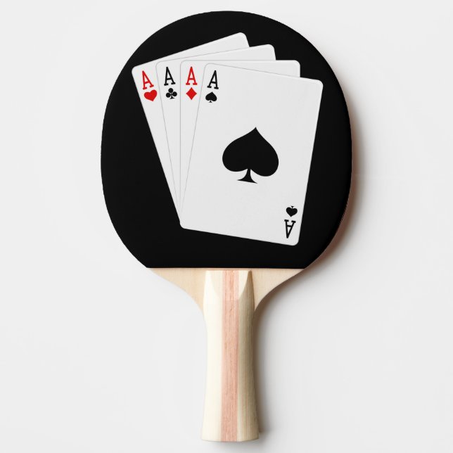 Pala De Ping Pong Pong Paddle de cuatro Aces (Anverso)