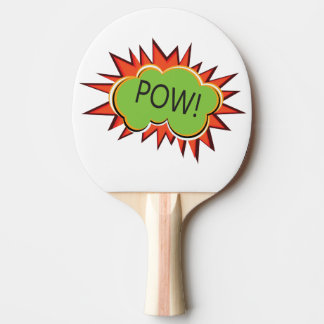 Pala De Ping Pong Pop art Pow Kaboom