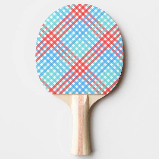 Pala De Ping Pong Pop de cohetes, pequeña placa (Anverso)