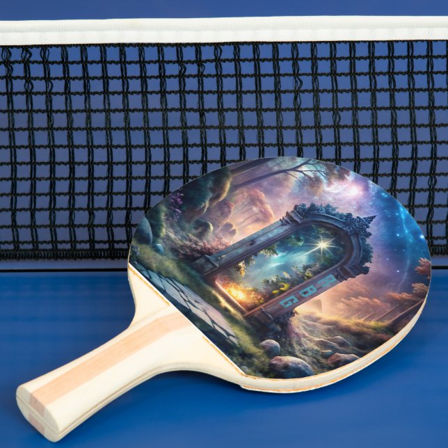 Pala De Ping Pong Portal de la Galaxia de Fantasía - Puerta mística (in situ)