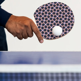 Pala De Ping Pong Potencia de flor de estrella