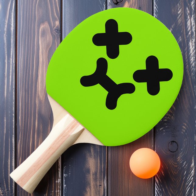 Pala De Ping Pong Pouty Face Green Ping Pong Paddle (Subido por el creador)