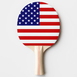 Pala De Ping Pong ppcn de bandera de EE.UU.