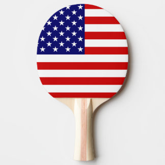 Pala De Ping Pong ppcnt de la bandera de EE.UU.