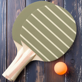 Pala De Ping Pong Pradera de Salvia Rayada y Sólida