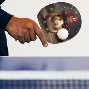 Pala De Ping Pong Preparado para el rescate: Cerdo de Guinea en el G