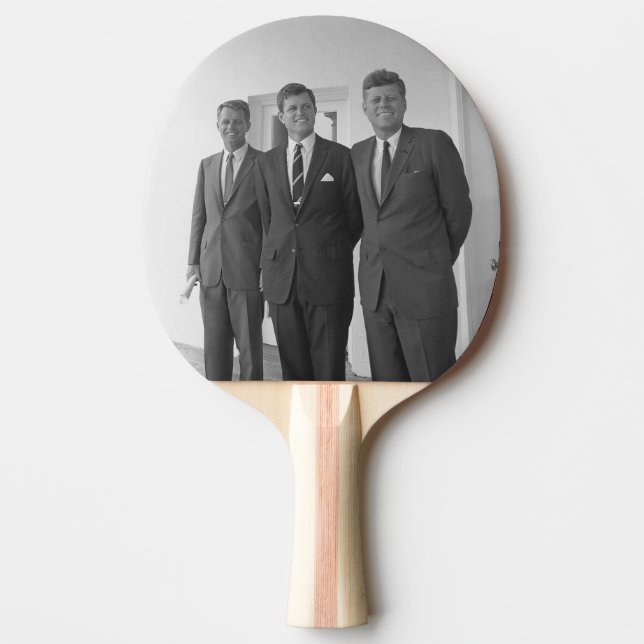 Pala De Ping Pong Presidente John Kennedy y Brothers American Camelo (Anverso)