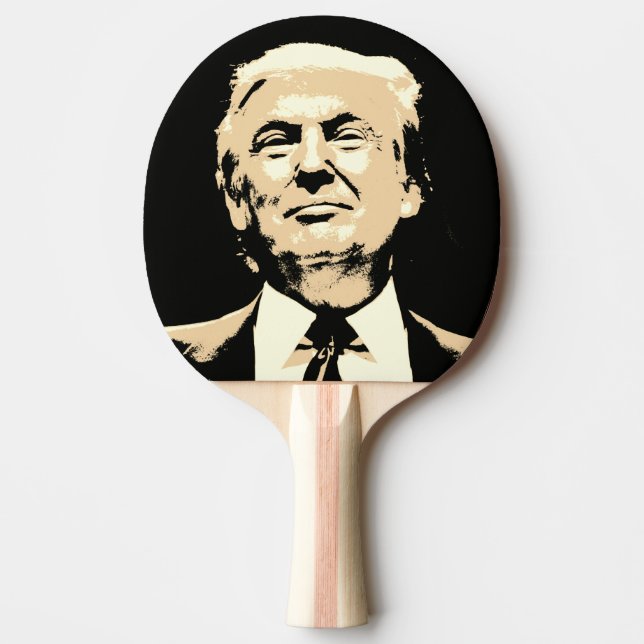 PALA DE PING PONG PRESIDENTE TRUMP PING PONG PADDLES (Anverso)