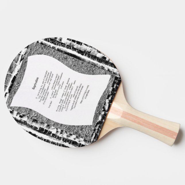 Pala De Ping Pong Privación (Lateral)