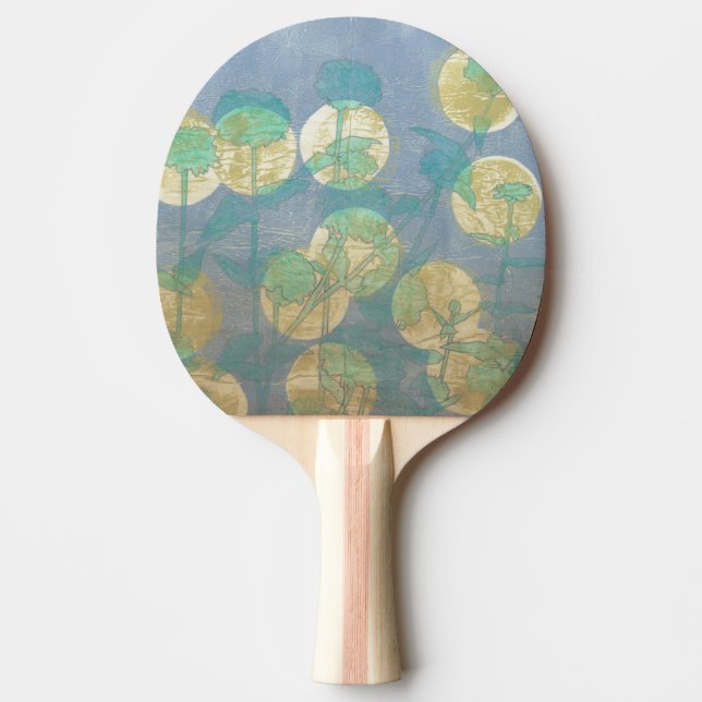Pala De Ping Pong Proyector I floral (Anverso)