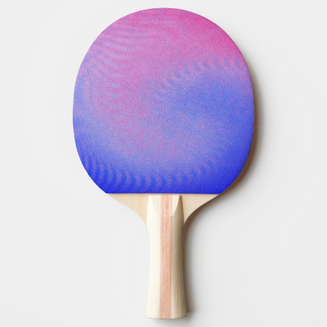 Pala De Ping Pong Psychedelic Ping Pong Paddle (Anverso)