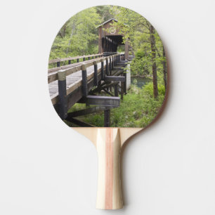 Pala De Ping Pong puente cubierto de McKee, Jacksonville, Oregon
